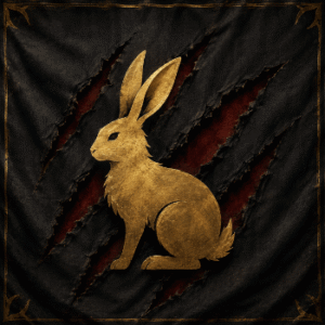 cover rabbit among wolves